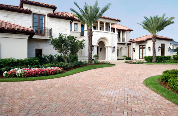 Residential Paver Driveway in Macon, IL